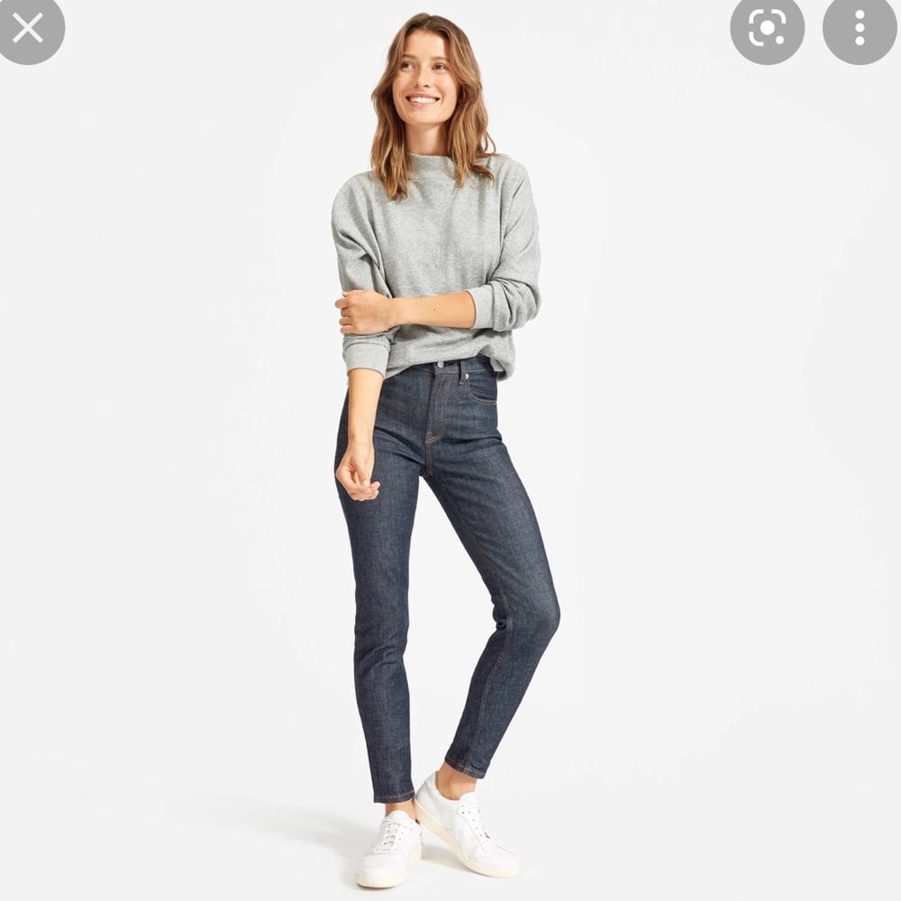 Everlane high rise skinny jean NWT